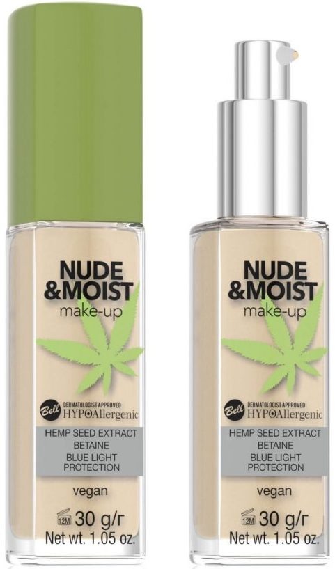 HYPOAllergenic Nude&Moist Make-up 04 Natural Tan